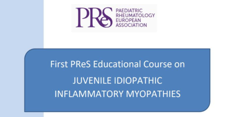 Marque na agenda: 1.º Curso de Miopatias Inflamatórias Idiopáticas Juvenis