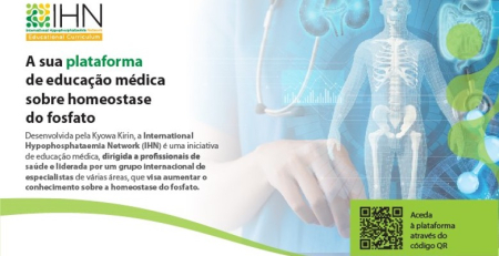 Kyowa Kirin lança plataforma de educação médica sobre homeostase do fosfato