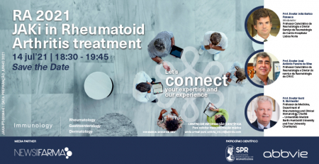 Marque na agenda: RA 2021 | JAKi in Rheumatoid Arthritis treatment